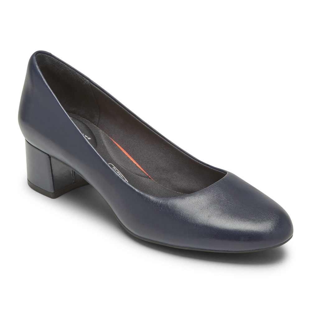 Rockport Womens Total Motion Sydney - Pumps Navy - OBA078641